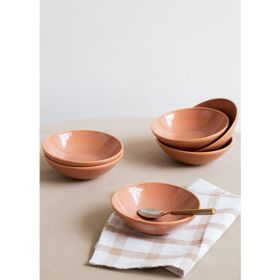The Mia Noon Somon 15 cm 6'lı Kase Set