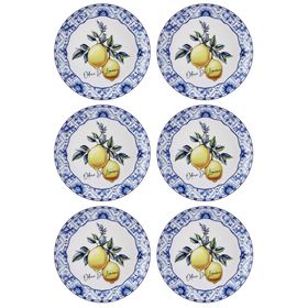 The Mia ODL003 26 cm Odore Di Limone 6'lı Servis Tabağı Set