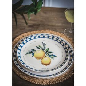 The Mia ODL004 26 cm Odore Di Limone 6'lı Servis Tabağı Set