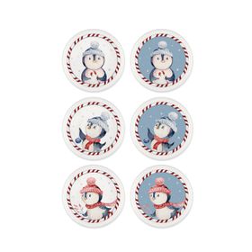 The Mia Penguin 6 Parça 10 CM Çerezlik