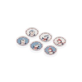 The Mia Penguin 6 Parça 10 CM Çerezlik