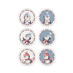 The Mia Penguin 6 Parça 10 CM Çerezlik