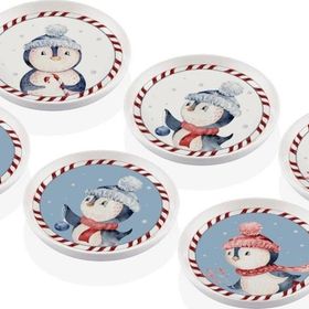 The Mia Penguin 6 Parça 10 CM Çerezlik