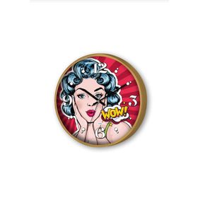 The Mia Popart 30 cm Duvar Saati