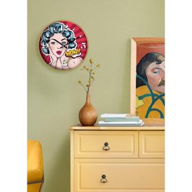 The Mia Popart 30 cm Duvar Saati