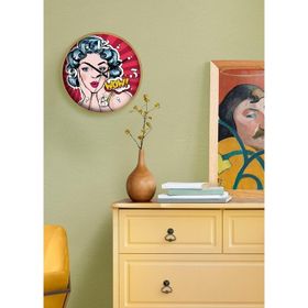 The Mia Popart 30 cm Duvar Saati