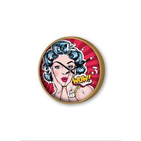 The Mia Popart 30 cm Duvar Saati