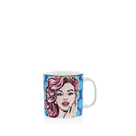 The Mia Popart Like Porselen 300 ml Kupa