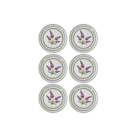 The Mia PRC04 Provence Lavanta 6'lı 26 cm Servis Tabağı