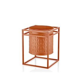 The Mia Prizma Terracota 45x35x35 cm Saksı ve Vazo