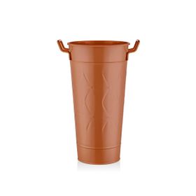 The Mıa Prizma Terracota 50 cm Saksı ve Vazo