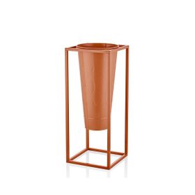 The Mia Prizma Terracota 70x30x30 cm Saksı ve Vazo