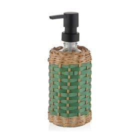 The Mia Rattan 483 ml Yeşil Sıvı Sabunluk