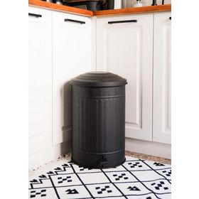 The Mia Siyah 30 Litre Mutfak Çöp Kovası