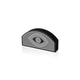 The Mia Siyah Eye 16x8 cm Peçetelik