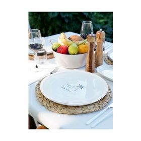 The Mia SMR0015 Turuncu 30 CM Summertime Servis Tabağı