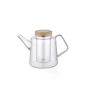 The Mia SSE0021 800 ml Bambu Kapaklı Süzgeçli Demlik