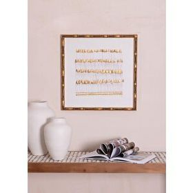 The Mia TBL0096 Flume Beyaz 60x60x4 cm Tablo