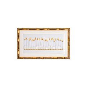The Mia TBL0098 Flume Beyaz 60x35x4 cm Tablo
