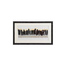 The Mia TBL0099 Flume Siyah 60x35x4 cm Tablo