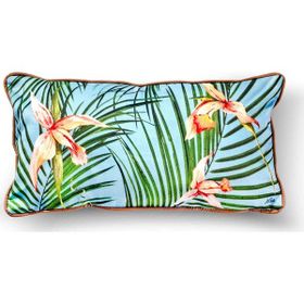 The Mia Tropik Parrot Mavi 40x20 cm Yastık