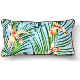 The Mia Tropik Parrot Mavi 40x20 cm Yastık