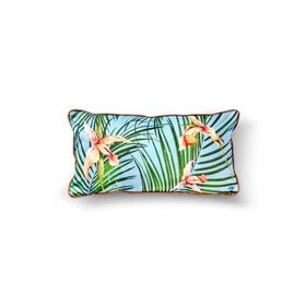 The Mia Tropik Parrot Mavi 40x20 cm Yastık