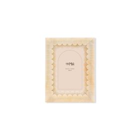 The Mia Wavy Sarı 15x20 cm Fotoğraf Çerçevesi