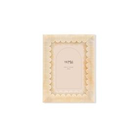 The Mia Wavy Sarı 15x20 cm Fotoğraf Çerçevesi