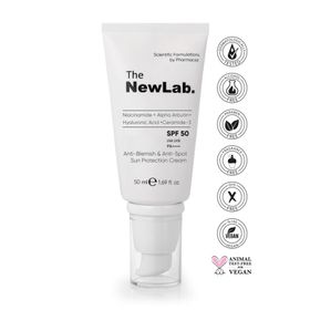 The NewLab 50 ml 50 SPF Akne ve Leke Önleyici Güneş Kremi
