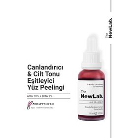 The NewLab Canlandırıcı Cilt Tonu Eşitleyici AHA 10% BHA 2% 30 ml Kırmızı Peeling Serum