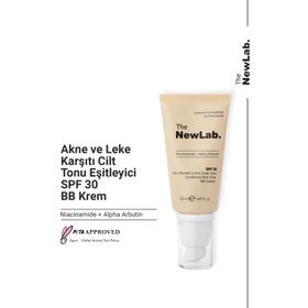 The NewLab Leke Karşıtı Cilt Tonu Eşitleyici 50 ml Spf 30 BB Krem