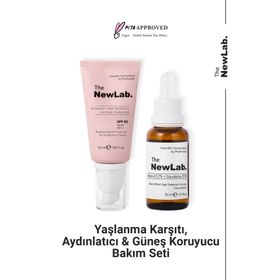 The NewLab Yaşlanma Karşıtı Aydınlatıcı ve Güneş Koruyucu Bakım Seti