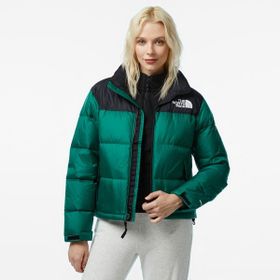 The North Face 1996 Retro Nuptse Jacket Düz Yeşil Erkek Outdoor Montu
