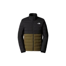 The North Face Belleview Stretch Down Hoodie Erkek Siyah/Yeşil Mont