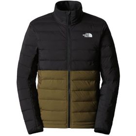 The North Face Belleview Stretch Down Hoodie Erkek Siyah/Yeşil Mont
