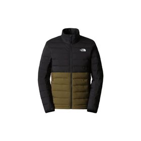 The North Face Belleview Stretch Down Hoodie Erkek Siyah/Yeşil Mont