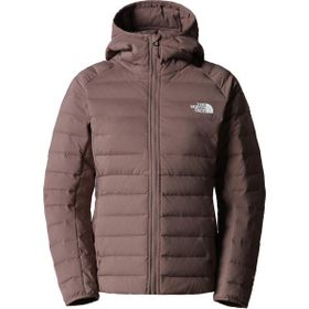 The North Face Belleview Stretch Down Hoodie Kadın Kahverengi Mont