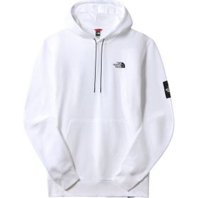 The North Face Beyaz Patch Graphic Hoodie Erkek Outdoor Sweatshirt