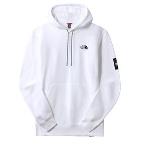 The North Face Beyaz Patch Graphic Hoodie Erkek Outdoor Sweatshirt