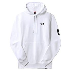 The North Face Beyaz Patch Graphic Hoodie Erkek Outdoor Sweatshirt