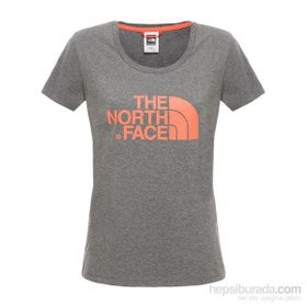The North Face Easy Gri Kadın T-Shirt