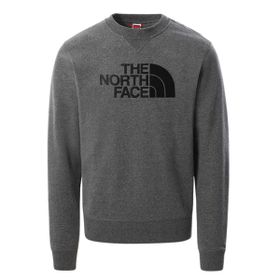 The North Face Gri Drew Peak Crew Light Erkek Sweatshirt
