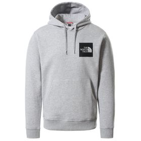 The North Face Gri M Fine Hoodie Erkek Outdoor Sweatshirt