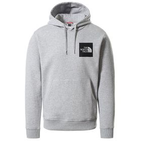The North Face Gri M Fine Hoodie Erkek Outdoor Sweatshirt