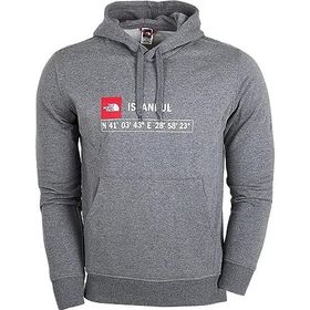 The North Face M Gps Hoodie istanbul Gri Erkek Outdoor Sweatshirts