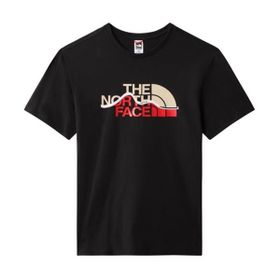 The North Face M S-S Mountain Line Tee Siyah Erkek T-shirt