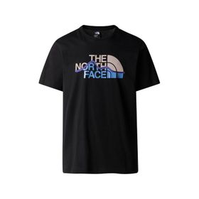 The North Face M S-S Mountain Line Tee Siyah Erkek T-shirt