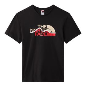 The North Face M S-S Mountain Line Tee Siyah Erkek T-shirt