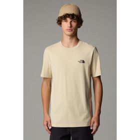 The North Face M S-S Simple Dome Tee Bej Kısa Kollu Erkek T-shirt